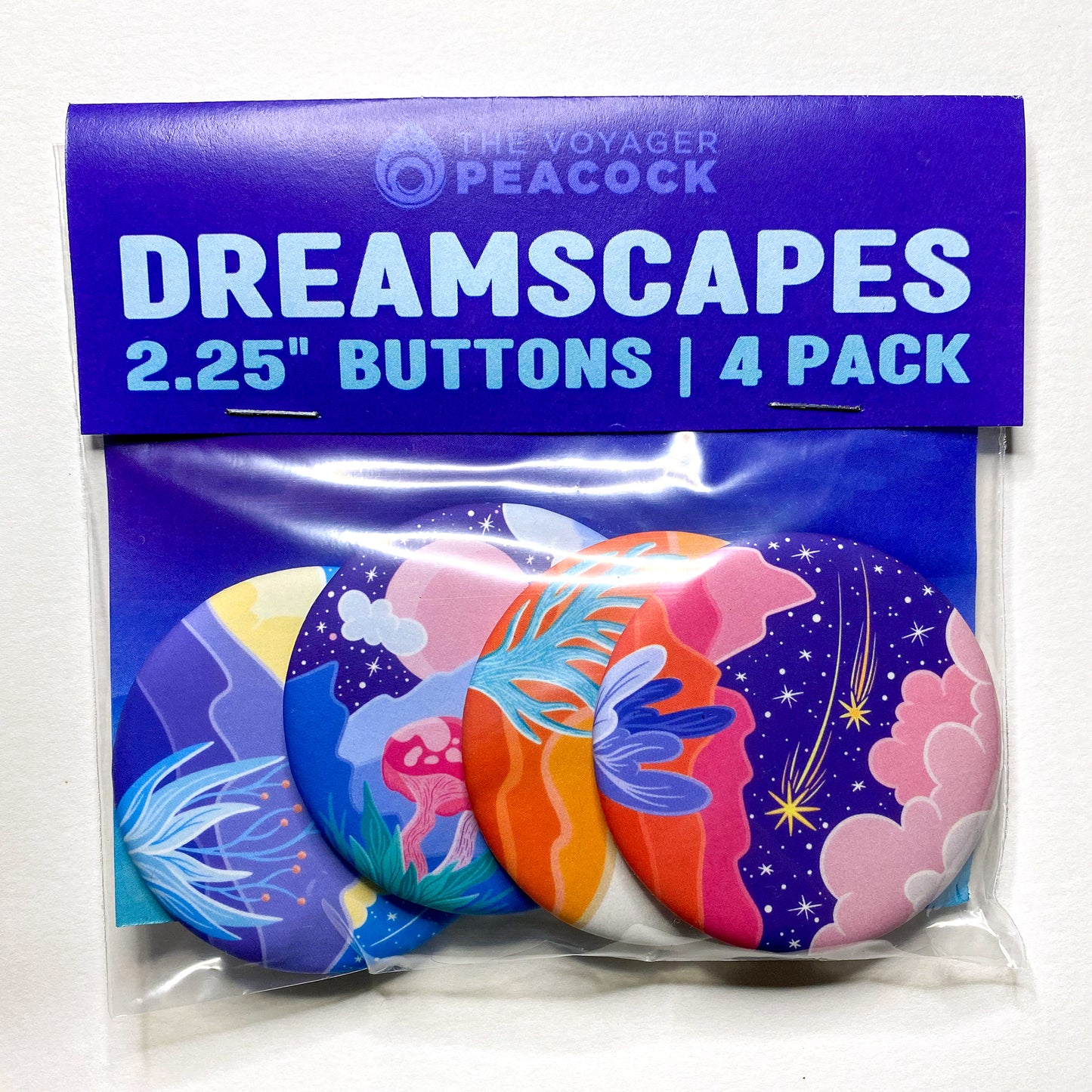 Dreamscapes 4 Button Pack