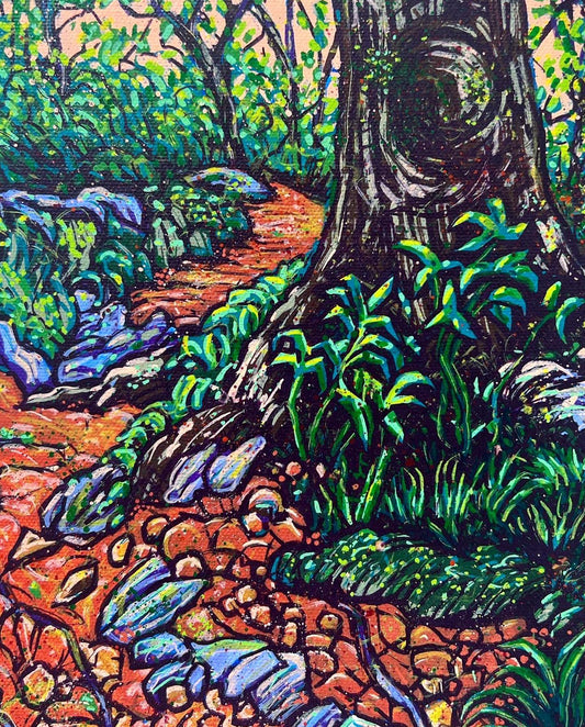 "Tangerine Trail" - 8"x10" Original Painting