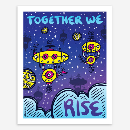 8"x10" Print - Together We Rise