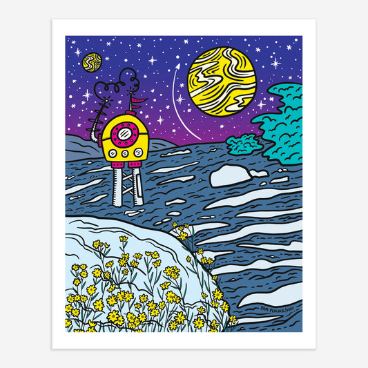 8"x10" Print - Arabia Mountain