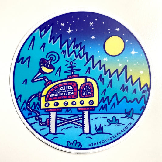 3" Sticker - Campnight