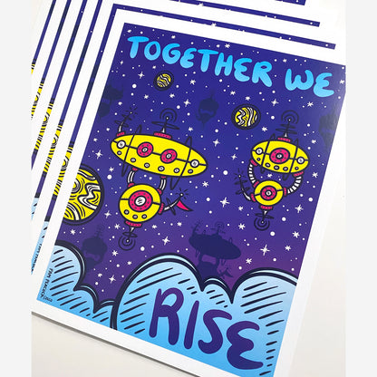 8"x10" Print - Together We Rise