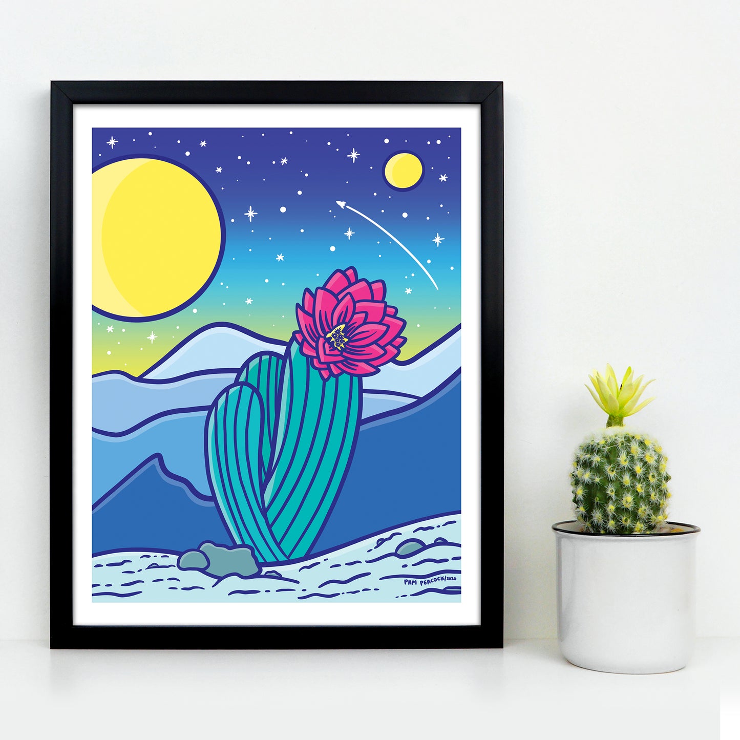 8"x10" Print - Moon Bloomin'