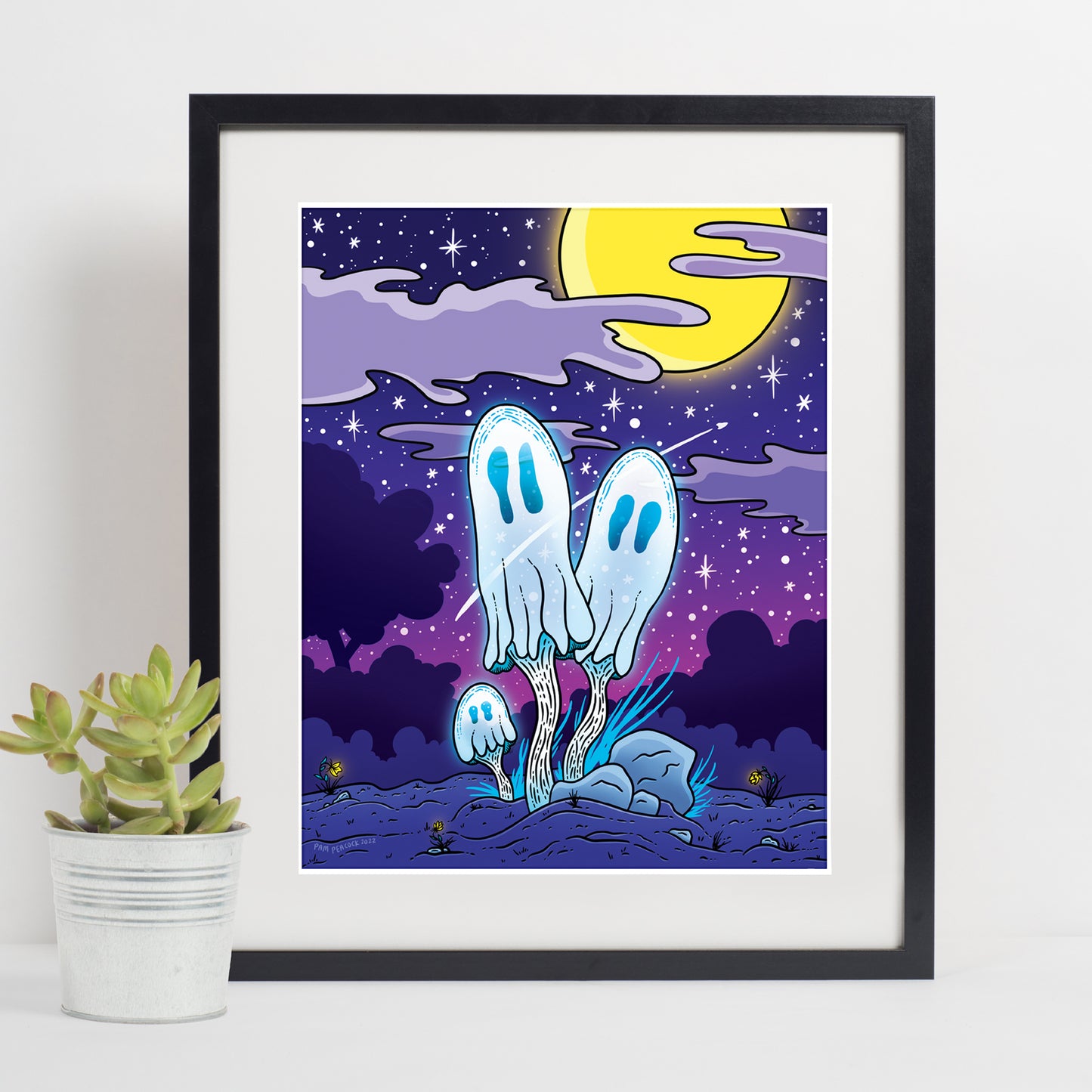 8"x10" Print - Booshroom Night