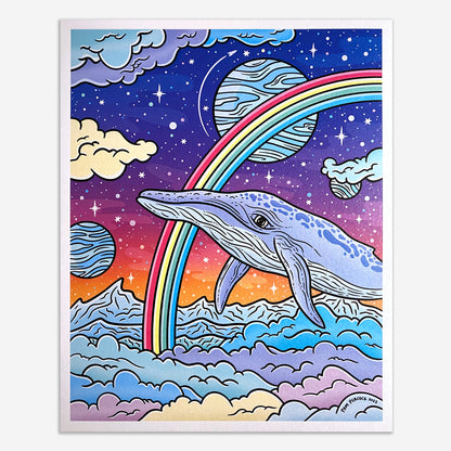 8"x10" Print - Humpback Rainbow